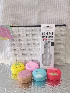 SquishMellow Lips & Opi Nails Beauty Bundle
